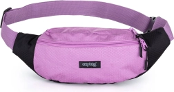 Moderne Bauchtasche Violet in pinker Farbe