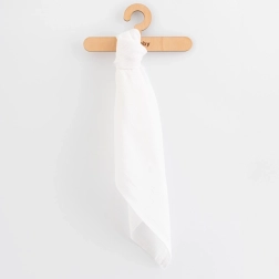 Baumwoll-Stoffwindeln New Baby Standard 80 × 80 cm, 10 Stk., weiß