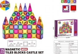 Bunte magnetische Bausteine – 75 Teile