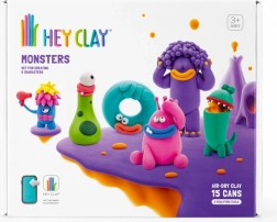 Hey Clay Monsters – Set aus Schaumknete für Kinder