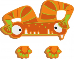 Kleine Fuß ABC Monster