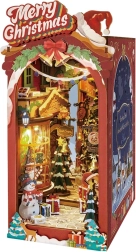 Handgefertigte Weihnachtsgasse Buchstütze