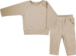 Baby-Set mit Langarm Koala Bello, beige, Gr. 68 (4–6 Monate)