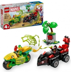 LEGO SPIDEY und seine Super-Freunde: Dino-Verfolgungsjagd mit Spin und Electro (4+, 124 Teile)