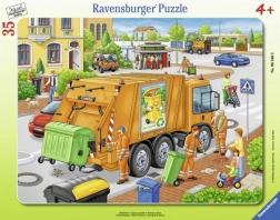 Ravensburger Puzzle Müllabfuhr 35 Teile