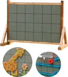 Masterkidz Holztafel XXL Wissenschaftliche Kreative STEM Outdoor-Wand