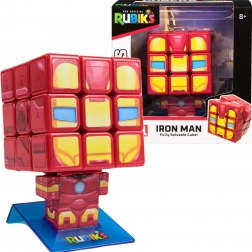 Rubik-Würfel 3x3 CUBERS MARVEL Iron Man mit Ständer