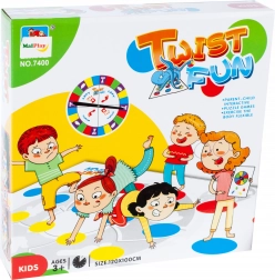 Lustiges Bewegungsspiel Twister für Kinder