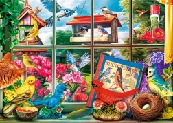 Trefl Puzzle Tea Time: Welt der Vögel 1000 Teile