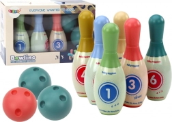 Arcade-Spiel Bowling-Set 6-tlg. bunt