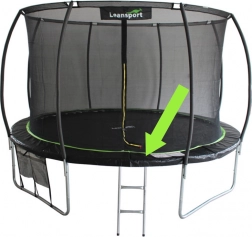 Schutzabdeckung für die Federn des Trampolins Sport Max 6 ft, schwarz-grün