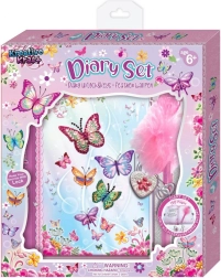 Mädchentagebuch mit Schloss Pecoware – Schmetterlinge