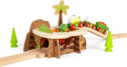 Lavagruben-Tunnel für Holzeisenbahn