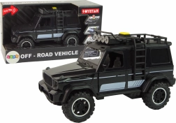 Geländewagen 1:14 mit Reibungsantrieb – schwarz