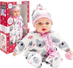 Sprechende und singende Kinderpuppe PlayTo Bibi 46 cm