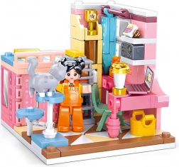 Sluban Girls Dream Mini-Schlafzimmer – 210 Teile, 2 Minifiguren