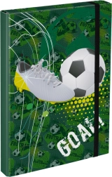 Baagl Hüllen für Schulhefte A4 Fußball Goal