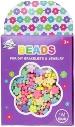 Perlenset – Blümchen + 1 Meter Schnur