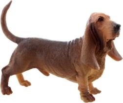 Plastikfigur eines Basset