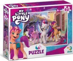 Dodo Puzzle My Little Pony: In der Stadt, 60 Teile