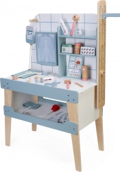 2Kids Toys Holzkrankenhaus – Arztspielzeug mit Zubehör und beleuchtetem Röntgenbrett