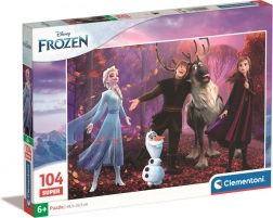 Puzzle 104 Teile DISNEY FROZEN von Clementoni