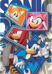 Puzzle SONIC THE HEDGEHOG – Kumpels 104 Teile