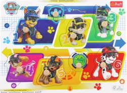 Holz-Steckpuzzle PAW Patrol, 8 Teile
