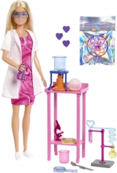 Barbie Wissenschaftlerin Puppe mit Labor-Set