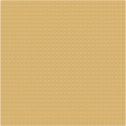 Sluban Grundplatte 32×32 ocker