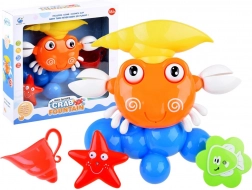 Badespielzeug – Krabbe mit Fontäne und Saugnäpfen