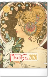Wandkalender Alfons Mucha 2026