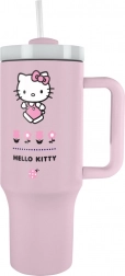 Hello Kitty Reise-Thermobecher mit Strohhalm 1200 ml