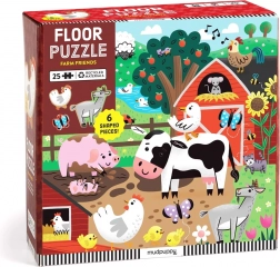 Mudpuppy Bodenpuzzle Freunde vom Bauernhof