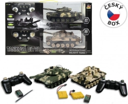 Ferngesteuerter Panzer MaDe 2 Stk. mit beweglichen Ketten