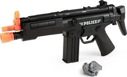 Polizei Plastik Maschinengewehr mit Geräusch