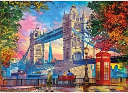 Puzzle Himmel über der Tower Bridge 1000 Teile