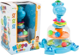 Nilpferd mit Kugeln – interaktives Spielzeug für Kinder