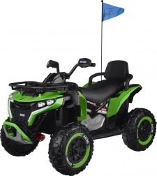 Großes elektrisches Kinderquad 4x4 grün