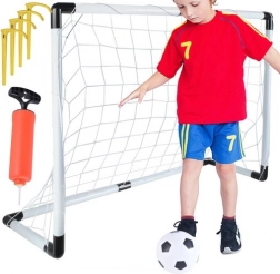 Kinder-Fußballtor mit Ball und Pumpe