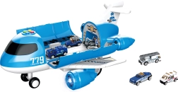 Flugstation mit Licht- und Soundeffekten 40 cm mit 6 Autos