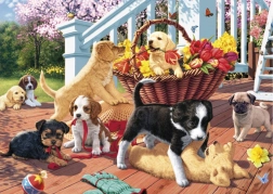 Puzzle Welpen 1000 Teile DINO