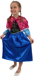 Kinderkostüm Prinzessin Winterkönigreich Anička Deluxe – Anna