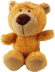Plüsch-Teddybär mit Saugnapf, braun 23 × 12 cm