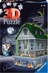 Ravensburger 3D-Puzzle Spukhaus mit Leuchteffekt, 216 Teile