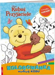 Winnie Puuh und Freunde – Ausmalen nach Code