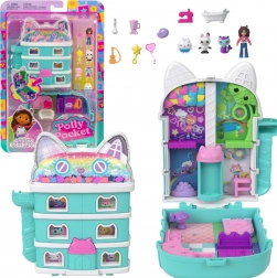 Polly Pocket Kompakt-Set Katzenhaus GABBY’S DOLLHOUSE