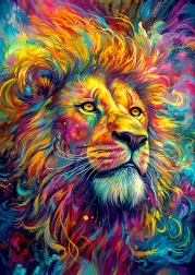 Enjoy Puzzle Leuchtender König 1000 Teile