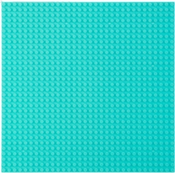 Bauplatte für Bausteine hellblau 40x40 cm