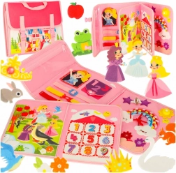 Rosa Montessori-Sinnesrucksack